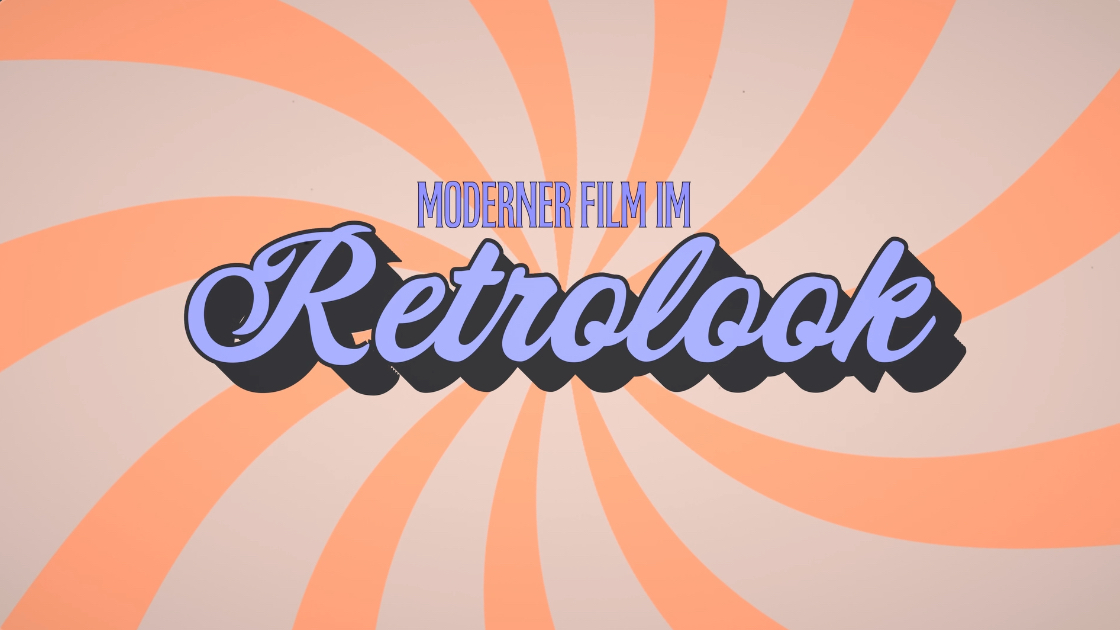 Moderner Film im Retrolook
